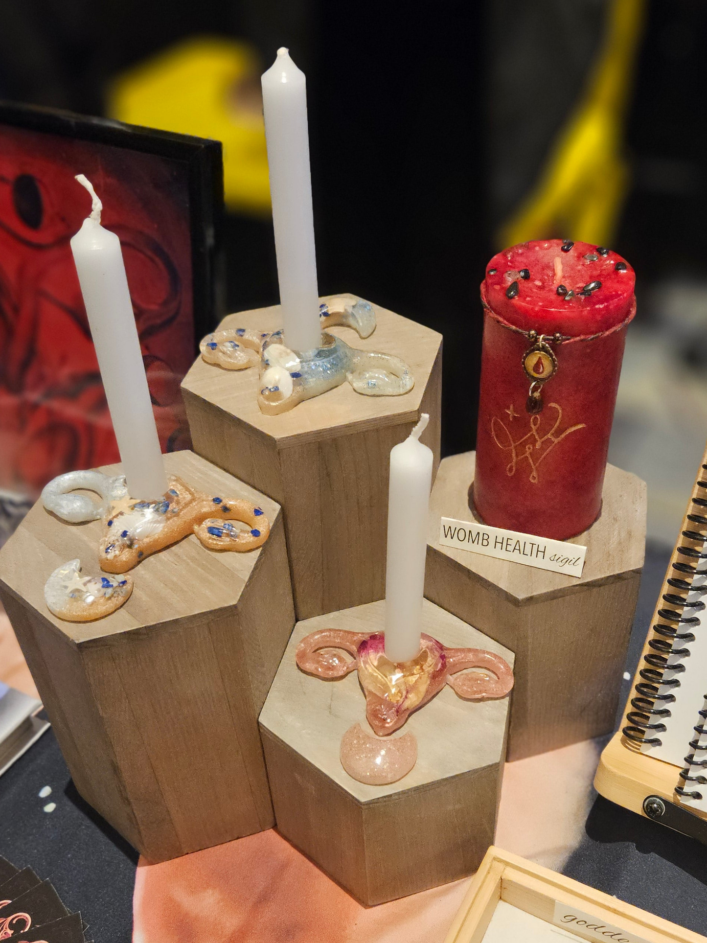 “Womb Health” sigil candle