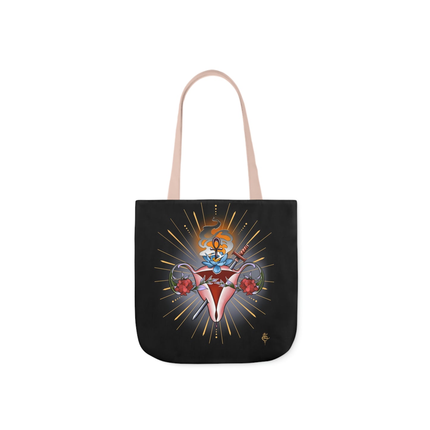 Sacred Womb Canvas Tote Bag