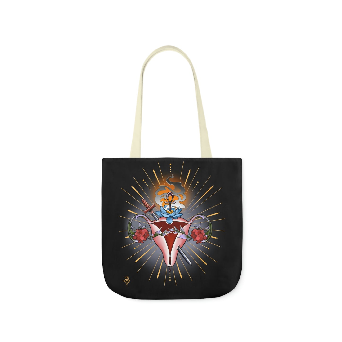 Sacred Womb Canvas Tote Bag