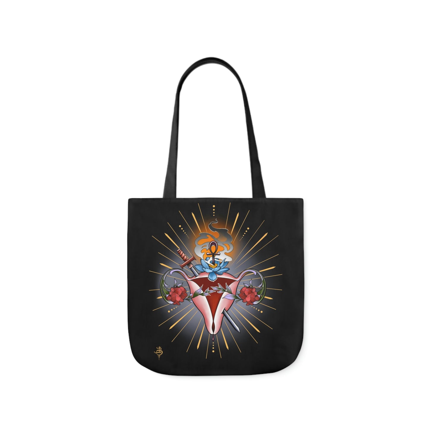 Sacred Womb Canvas Tote Bag