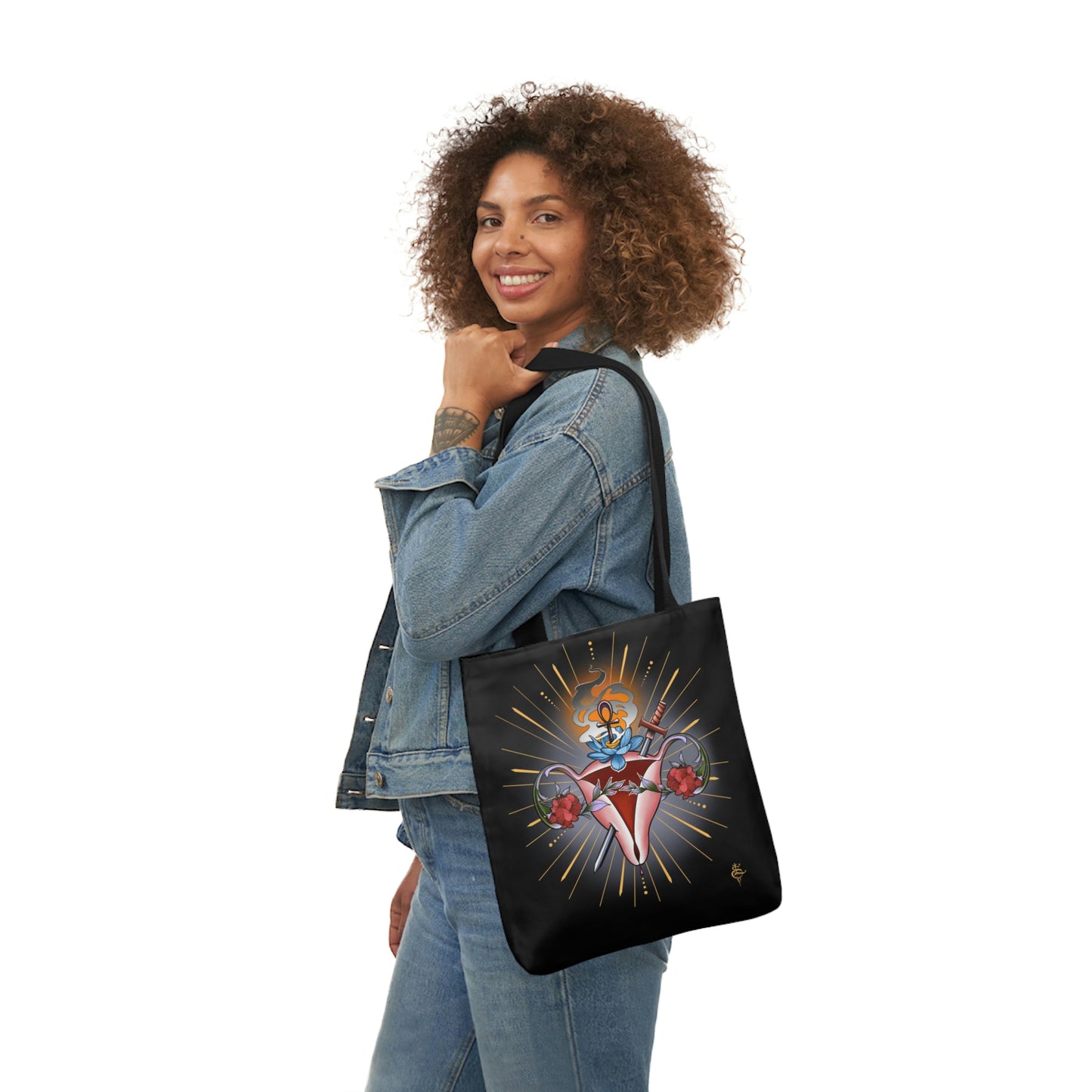 Sacred Womb Canvas Tote Bag