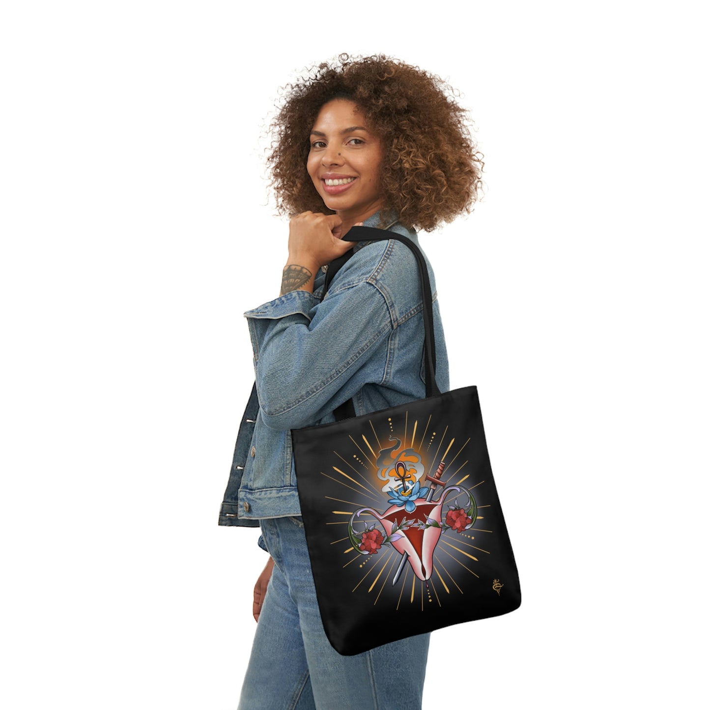Sacred Womb Canvas Tote Bag