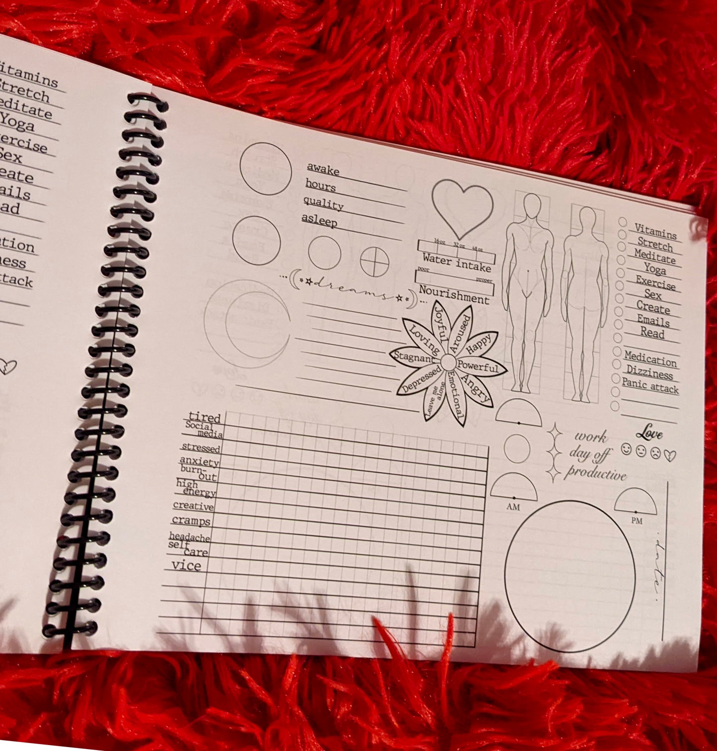 Cycle charting 3 month workbook