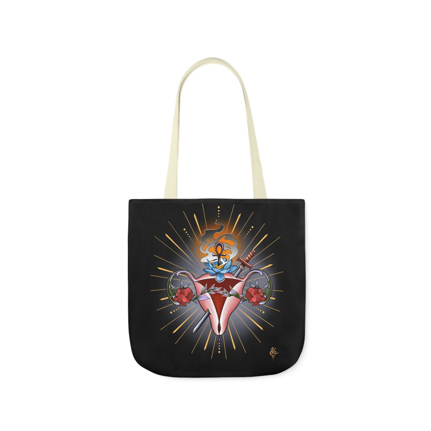Sacred Womb Canvas Tote Bag