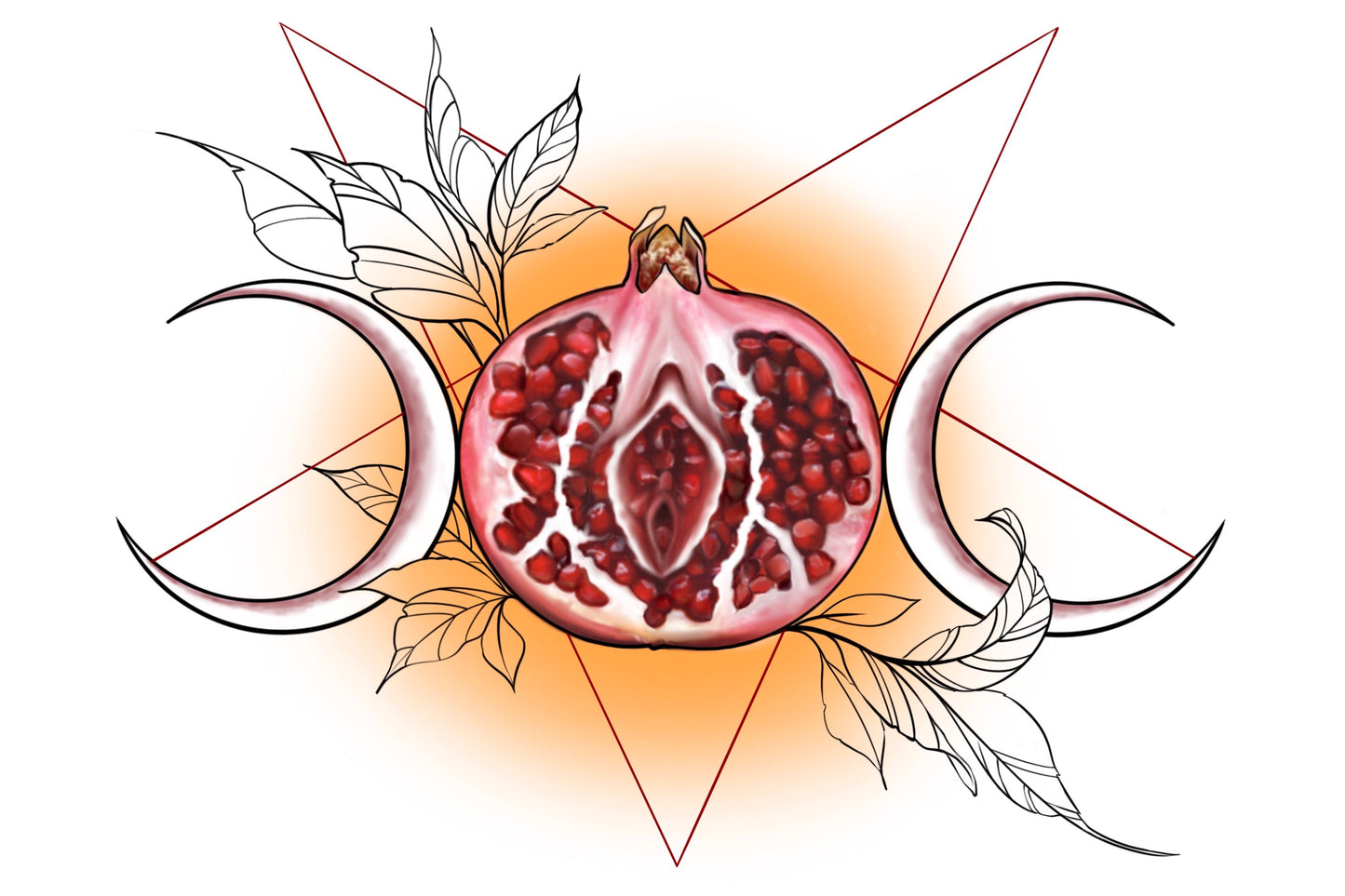 Persephone’s Pomegranate print