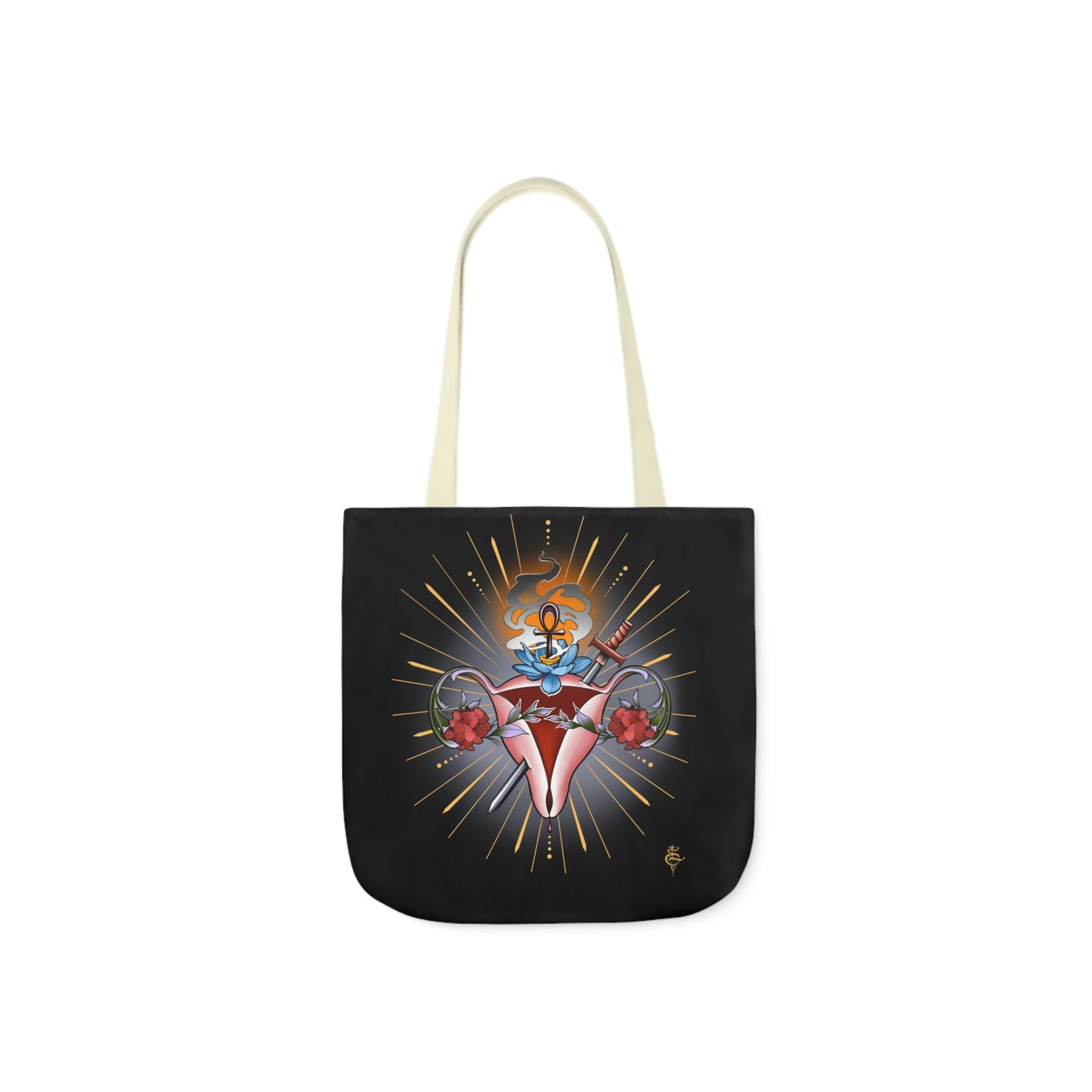 Sacred Womb Canvas Tote Bag