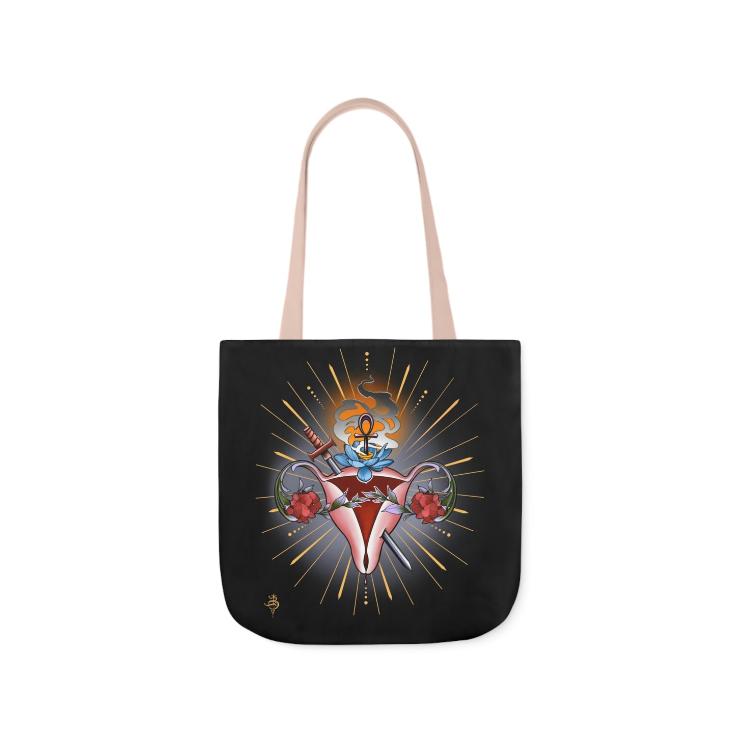 Sacred Womb Canvas Tote Bag