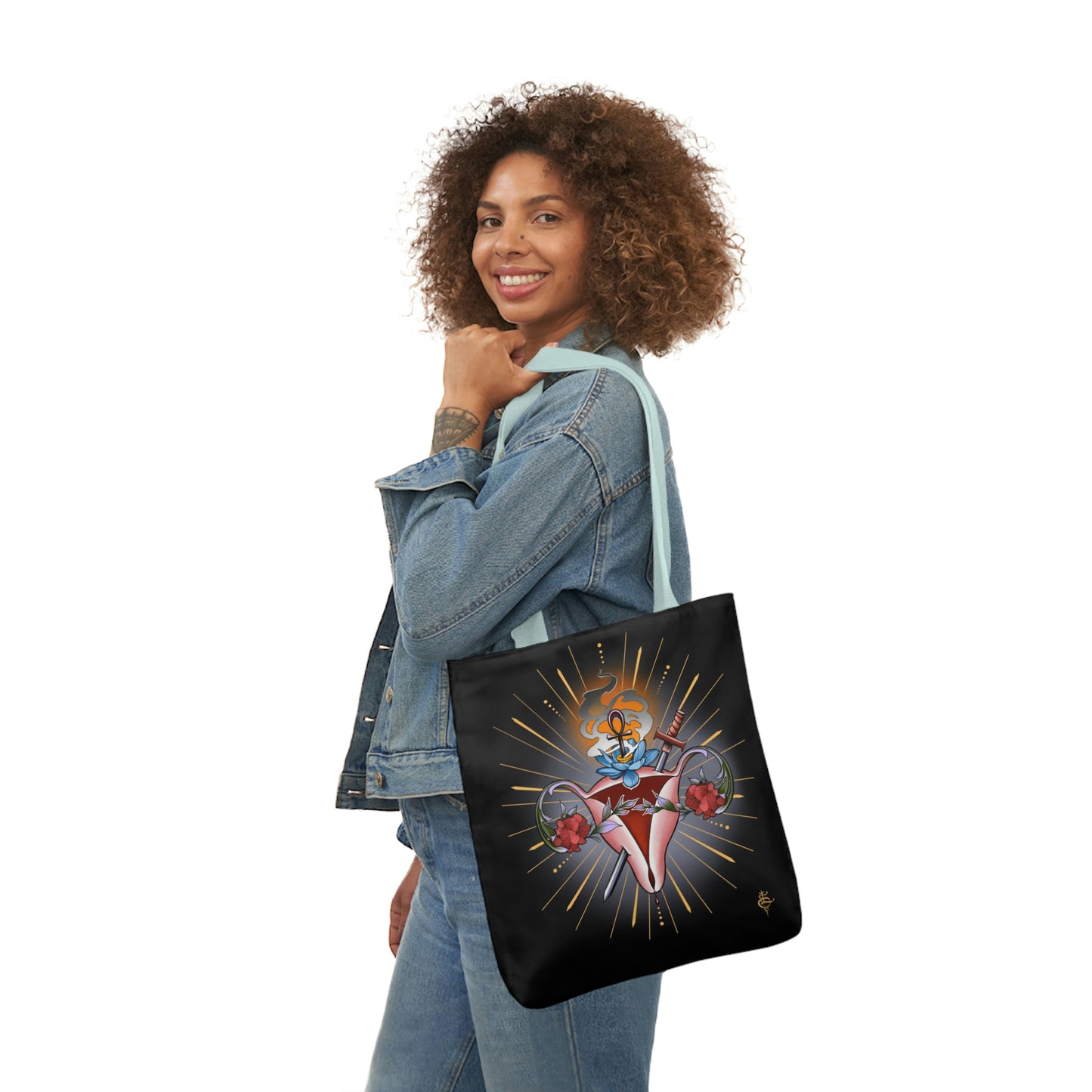 Sacred Womb Canvas Tote Bag