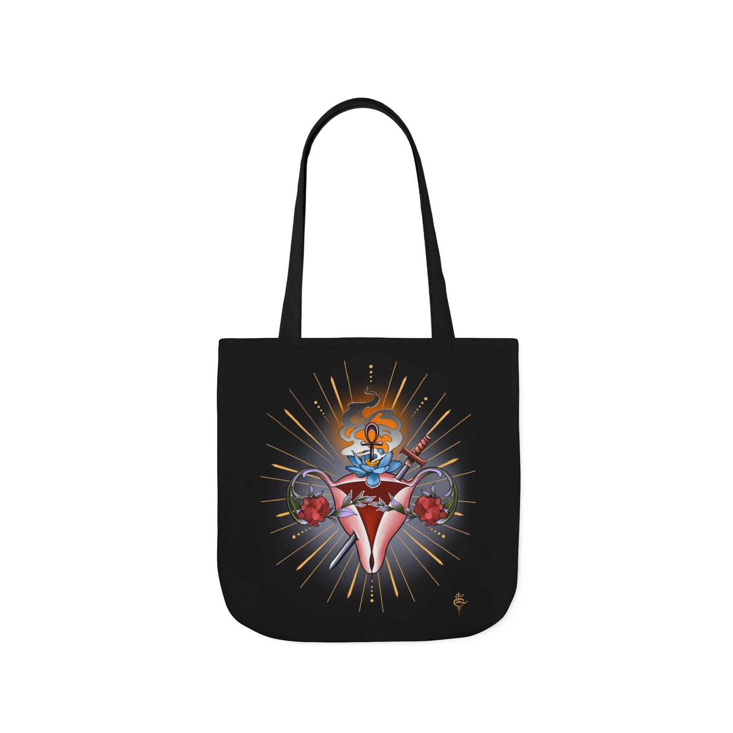 Sacred Womb Canvas Tote Bag
