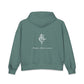 Flower tattoo design Mid length hoodie