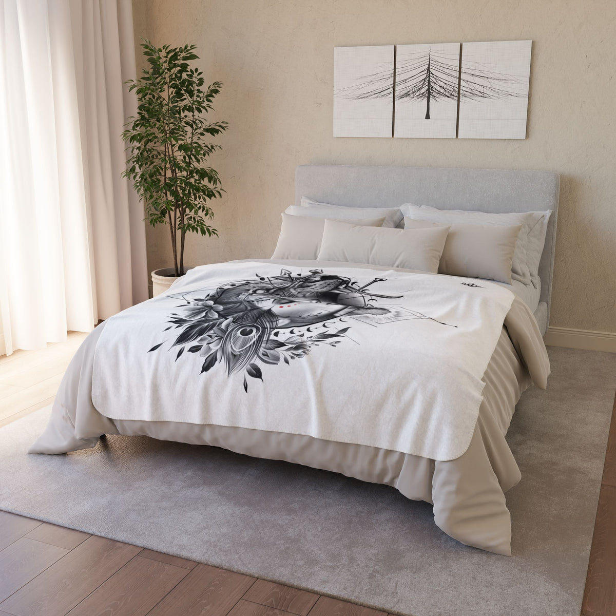 Warrior Goddess blanket