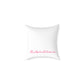 The Mystical Womb logo Canvas Pillow