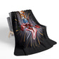 The Sacred Womb blanket (black)