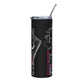 The Moon tarot print Stainless Steel Tumbler, 20oz