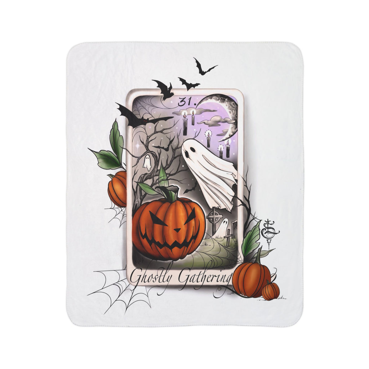 Ghostly Gathering blanket