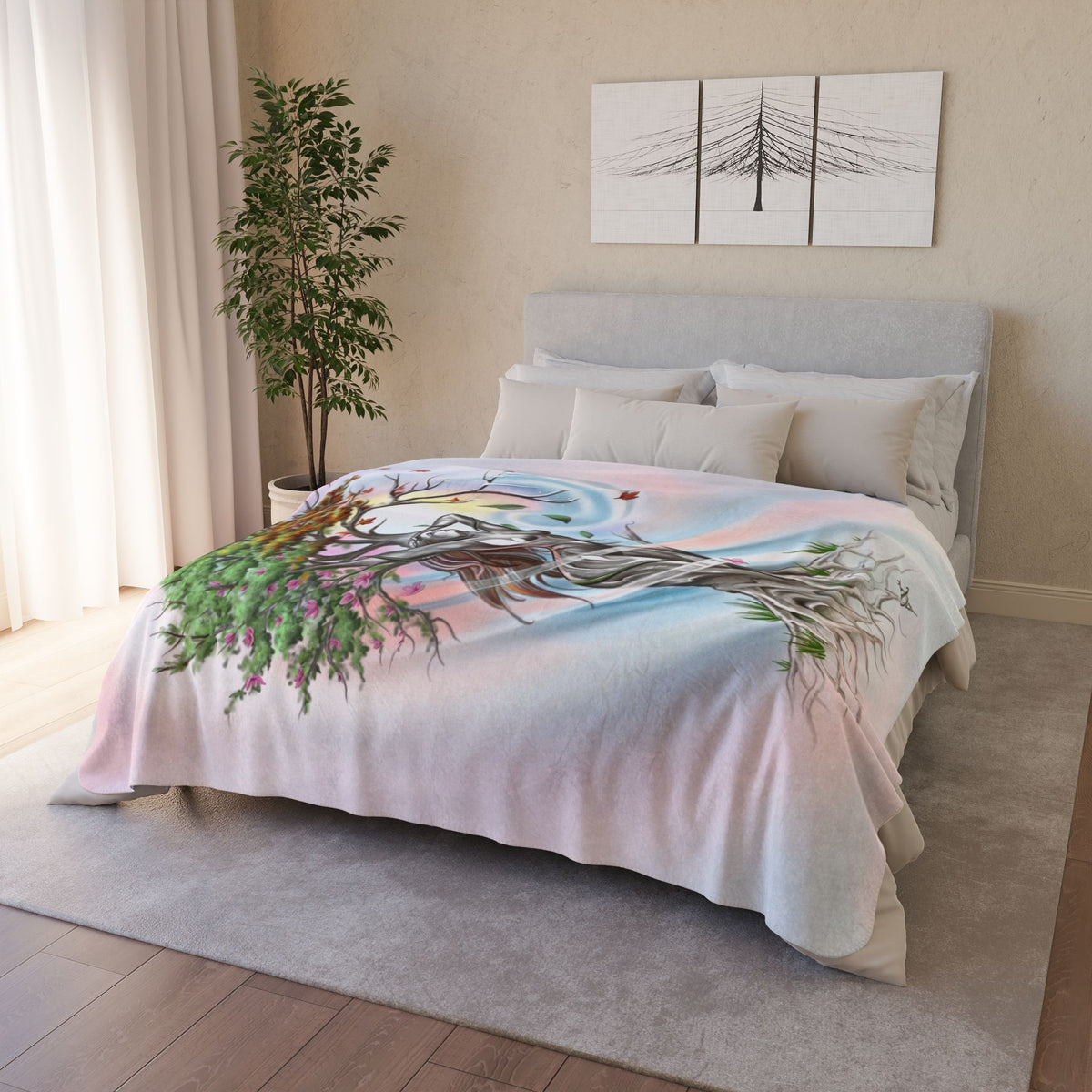 Seasonal Goddess blanket