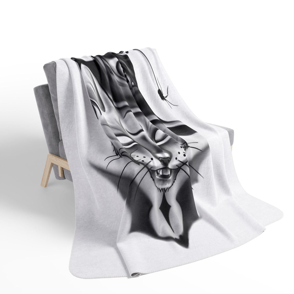 Cat in a Hat Halloween blanket