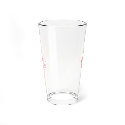 Sera’s Dagger pint glass (pink)