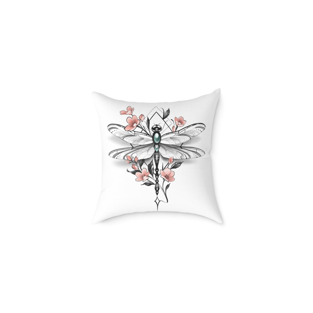 Sue’s Dragonfly Canvas Pillow