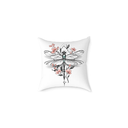 Sue’s Dragonfly Canvas Pillow