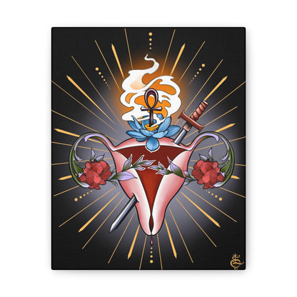 Sacred Womb canvas print