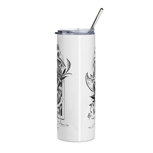 Death Tarot card stainless steel Tumbler, 20oz