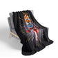 The Sacred Womb blanket (black)