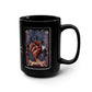 Three of Swords tarot print mug 15oz