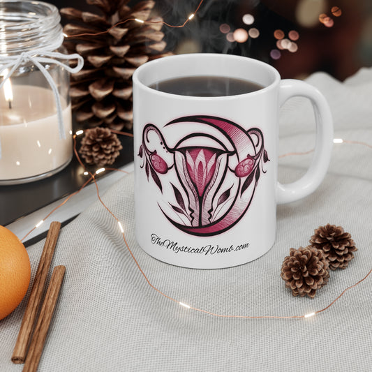 The Mystical Womb logo Mug 11oz