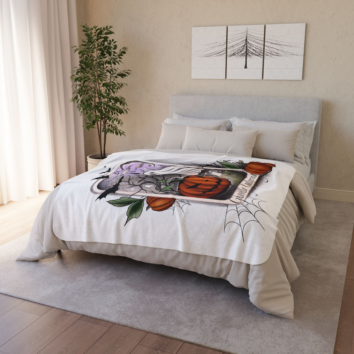 Ghostly Gathering blanket