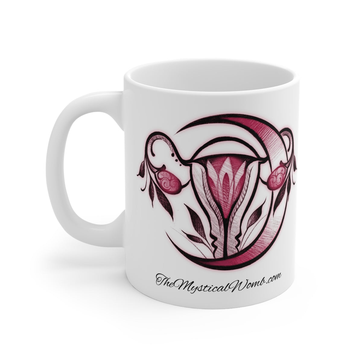 The Mystical Womb logo Mug 11oz