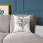 Sue’s Dragonfly Canvas Pillow