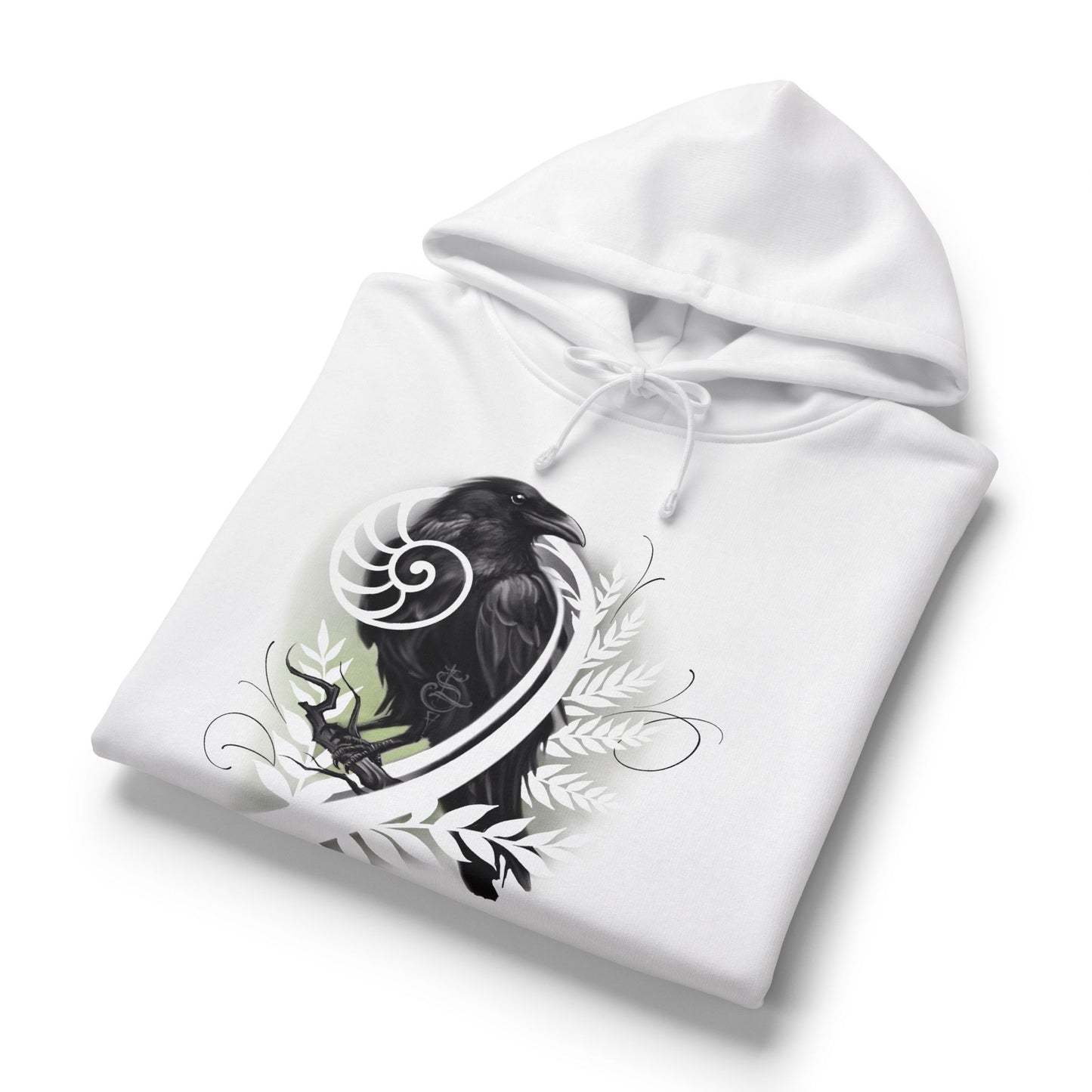 Camille’s Raven hoodie Mid-length