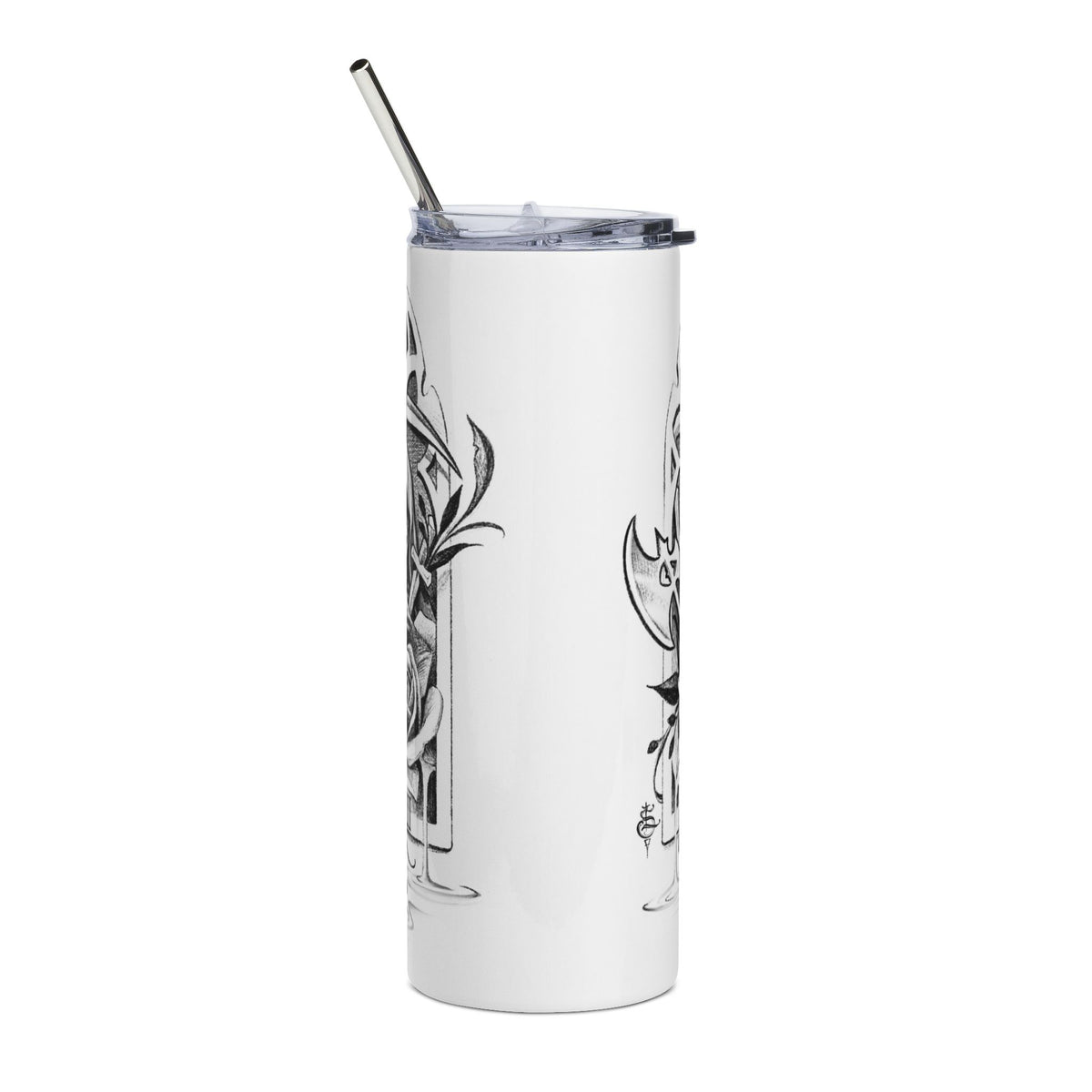 Death Tarot card Tumbler, 20oz
