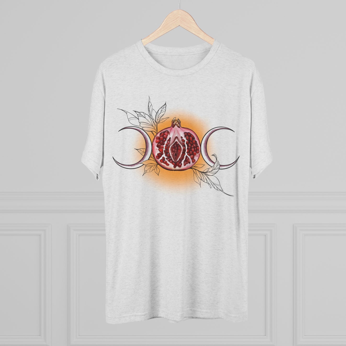 Persephone’s Pomegranate Unisex Tri-Blend Tee