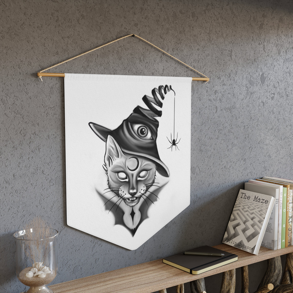Cat in a Hat Pennant
