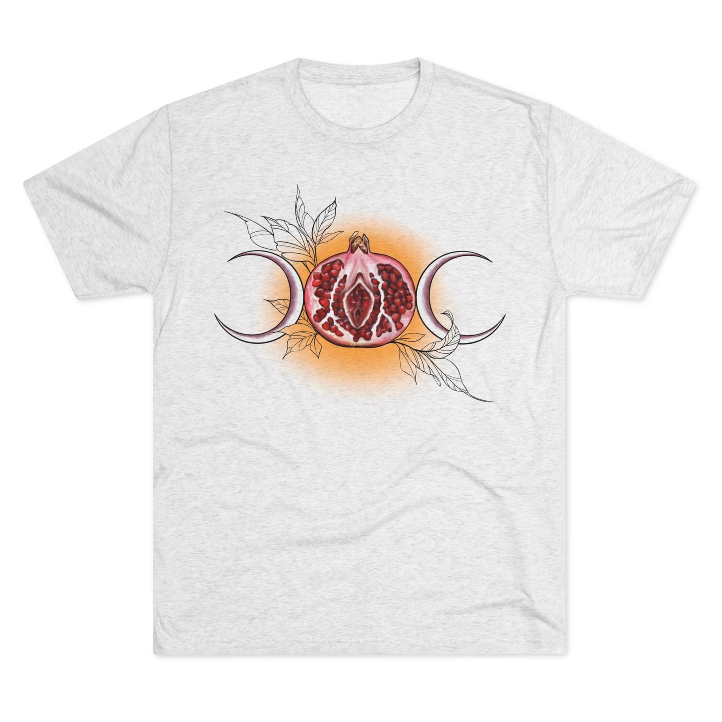 Persephone’s Pomegranate Unisex Tri-Blend Tee