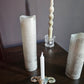 Candleholder with matching crescent moon