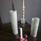 Candleholder with matching crescent moon