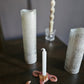 Candleholder with matching crescent moon