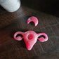 Candleholder with matching crescent moon