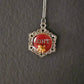 “Cunt” charm (pink flower)