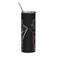 The Moon tarot print Stainless Steel Tumbler, 20oz