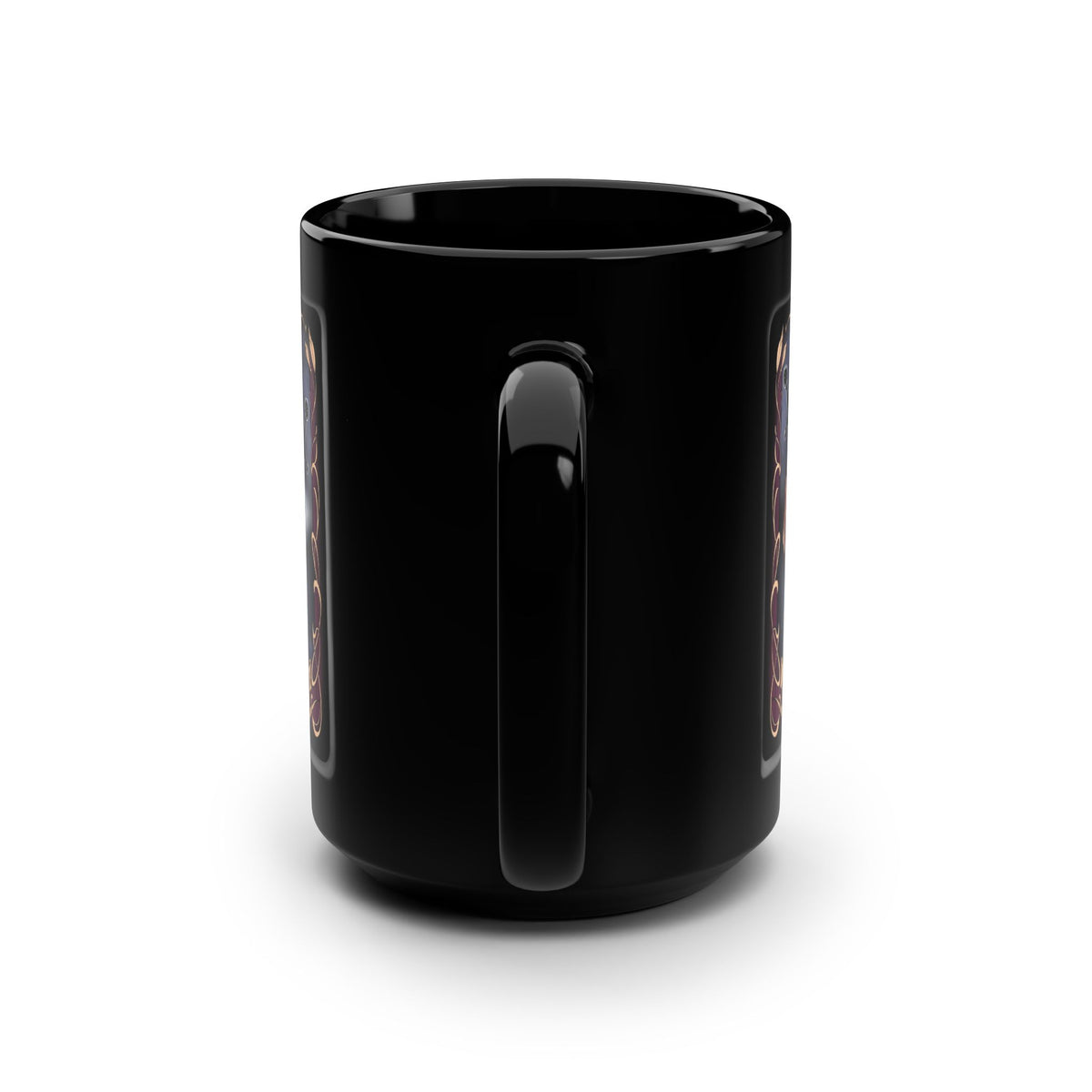 Three of Swords tarot print mug 15oz