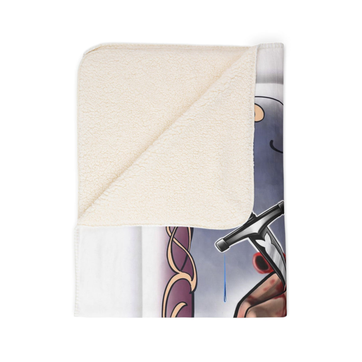 Three of Swords tarot blanket