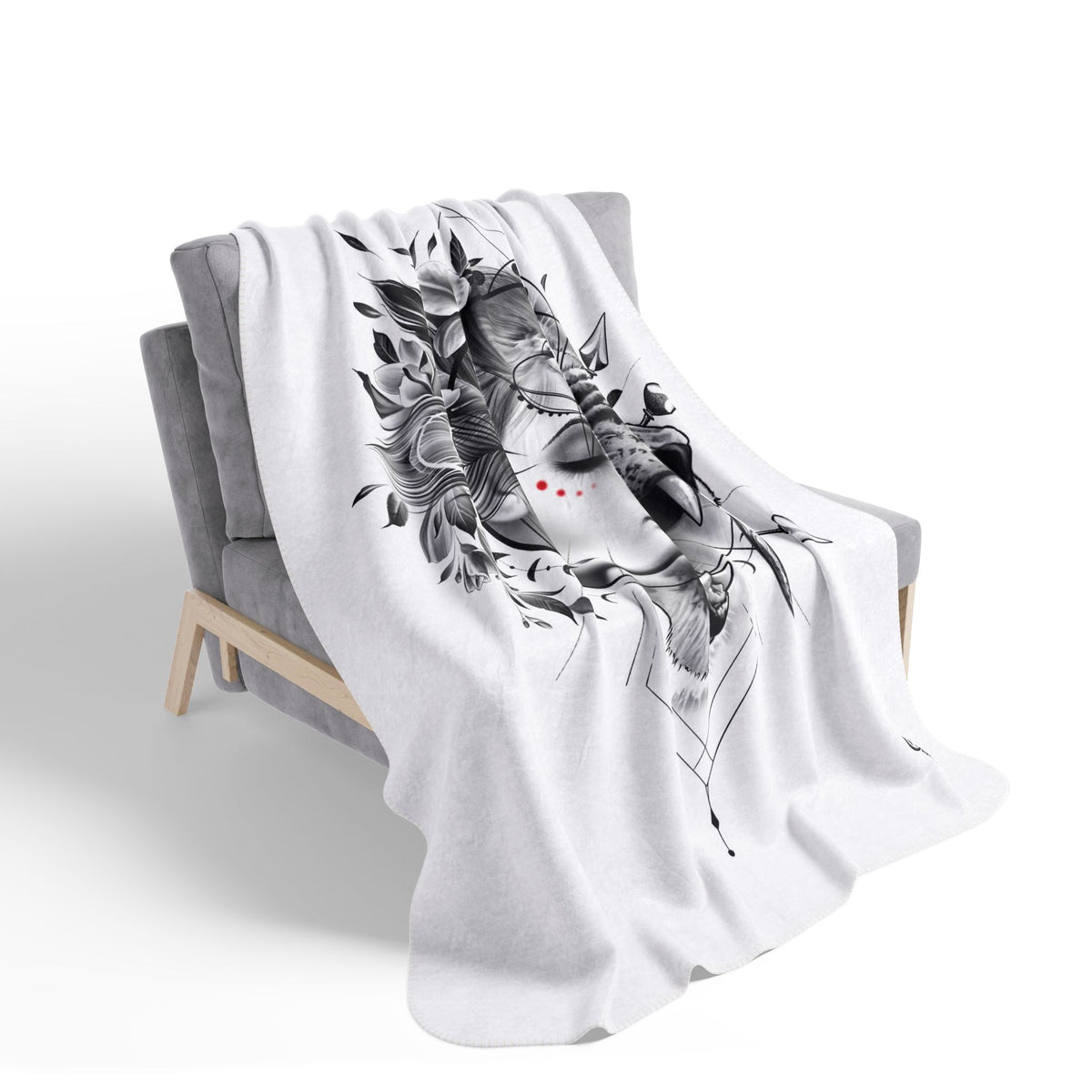 Warrior Goddess blanket