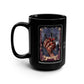 Three of Swords tarot print mug 15oz