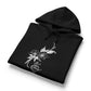 Flower tattoo design Mid length hoodie