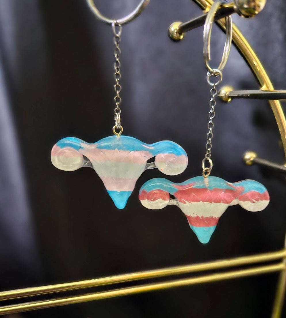 Uterus keychains