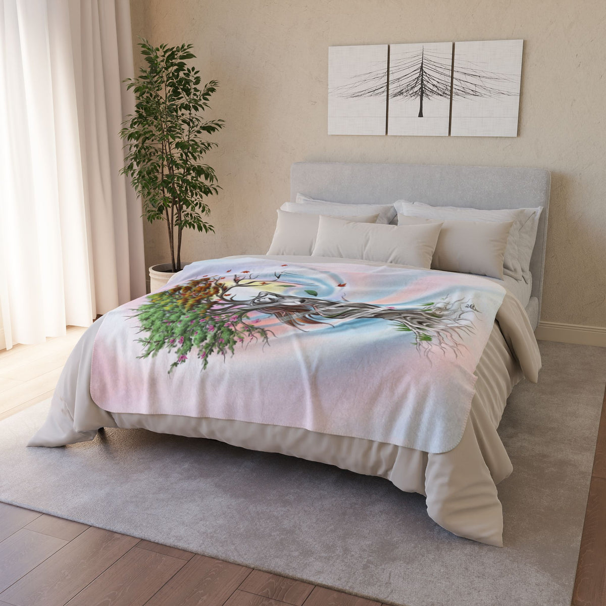 Seasonal Goddess blanket